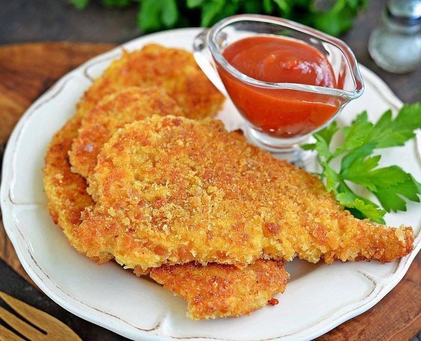 Заказать Филе куриное в сухарях